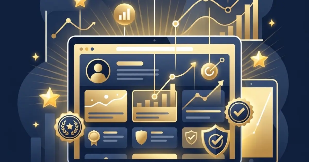 LinkedIn profile featured section showing pinned posts, articles, and media with engagement metrics visible on a clean interface