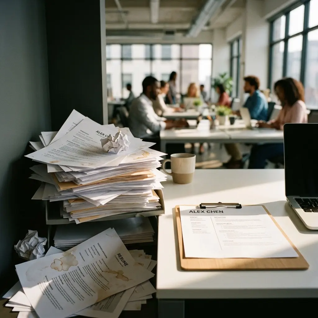 Resume being rejected by recruiter due to lack of substance