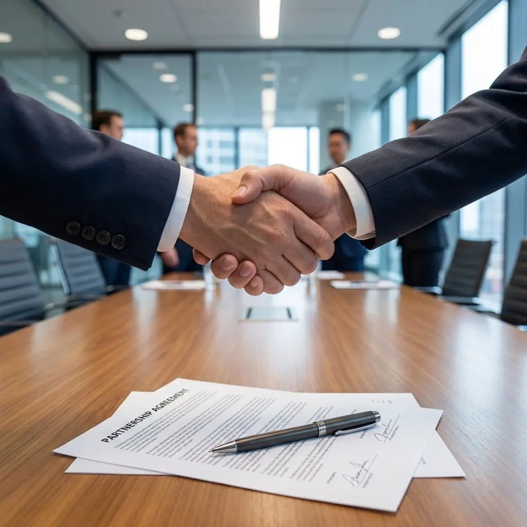 Business development dashboard showing partner pipeline, co-sell revenue, and channel ROI metrics