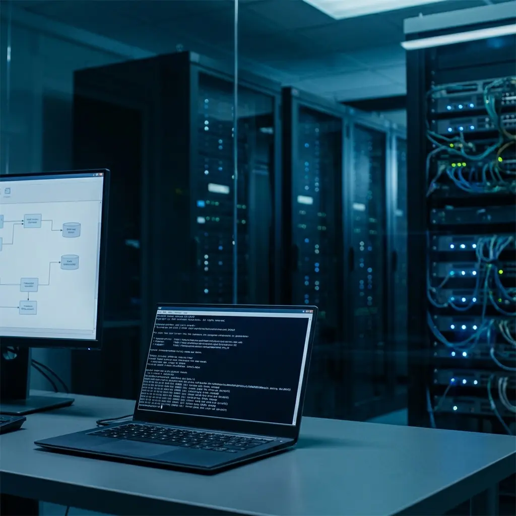 Backend developer resume with API and database keywords highlighted