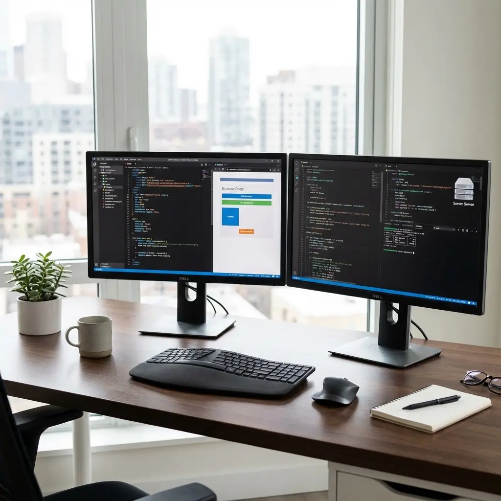 Full stack developer resume with frontend and backend keywords