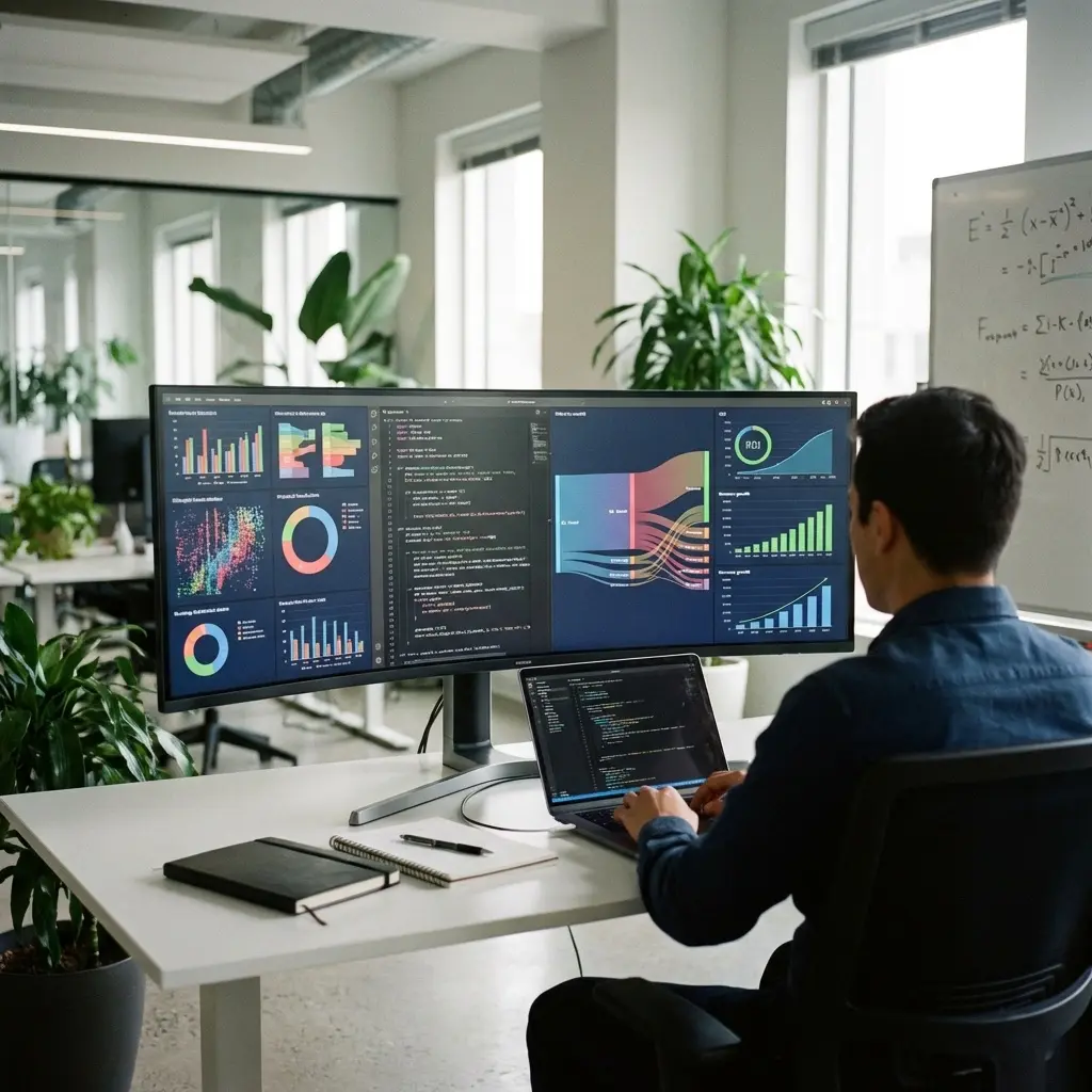 Data scientist resume with ML and analytics keywords highlighted