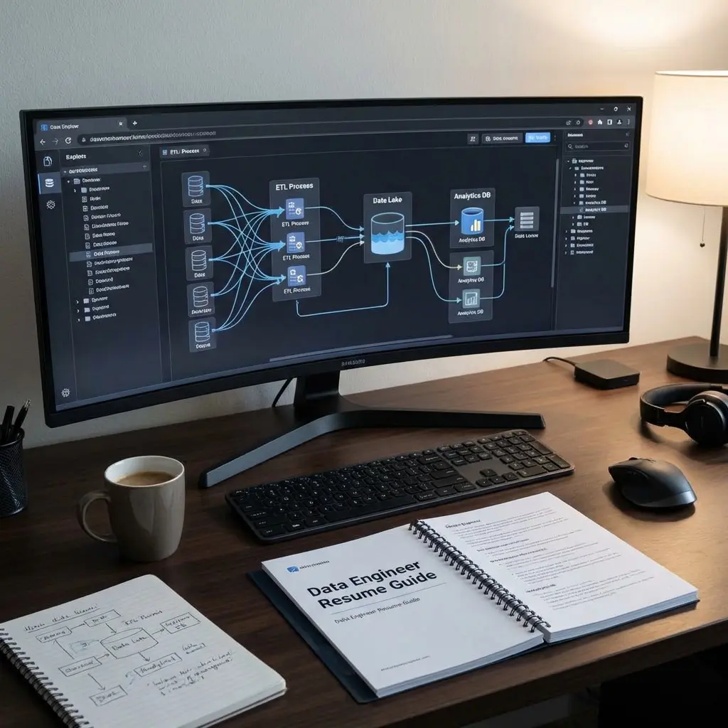 Data engineer resume with ETL and pipeline skills