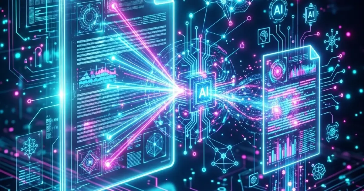 Laptop screen displaying an AI-generated resume summary alongside prompt input and editing notes