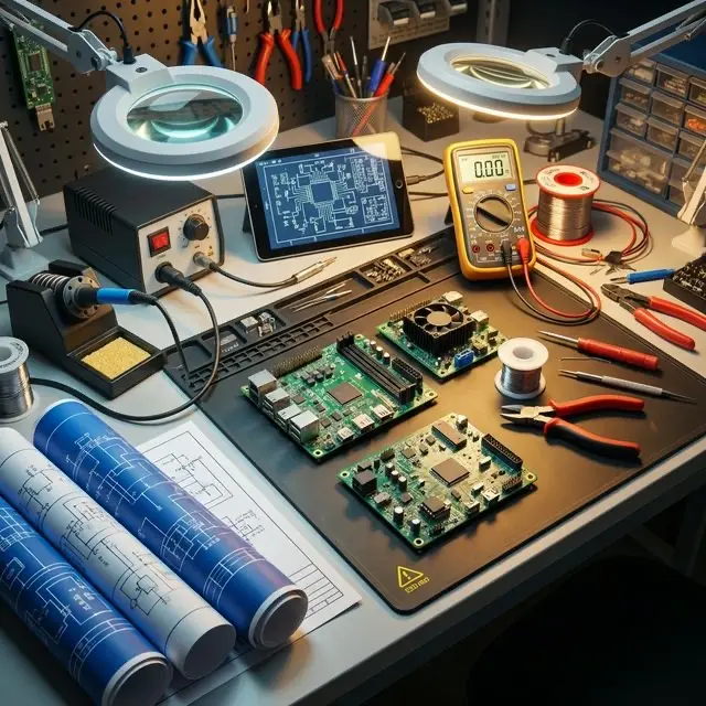 Electrical engineer resume with circuit design and power systems keywords highlighted