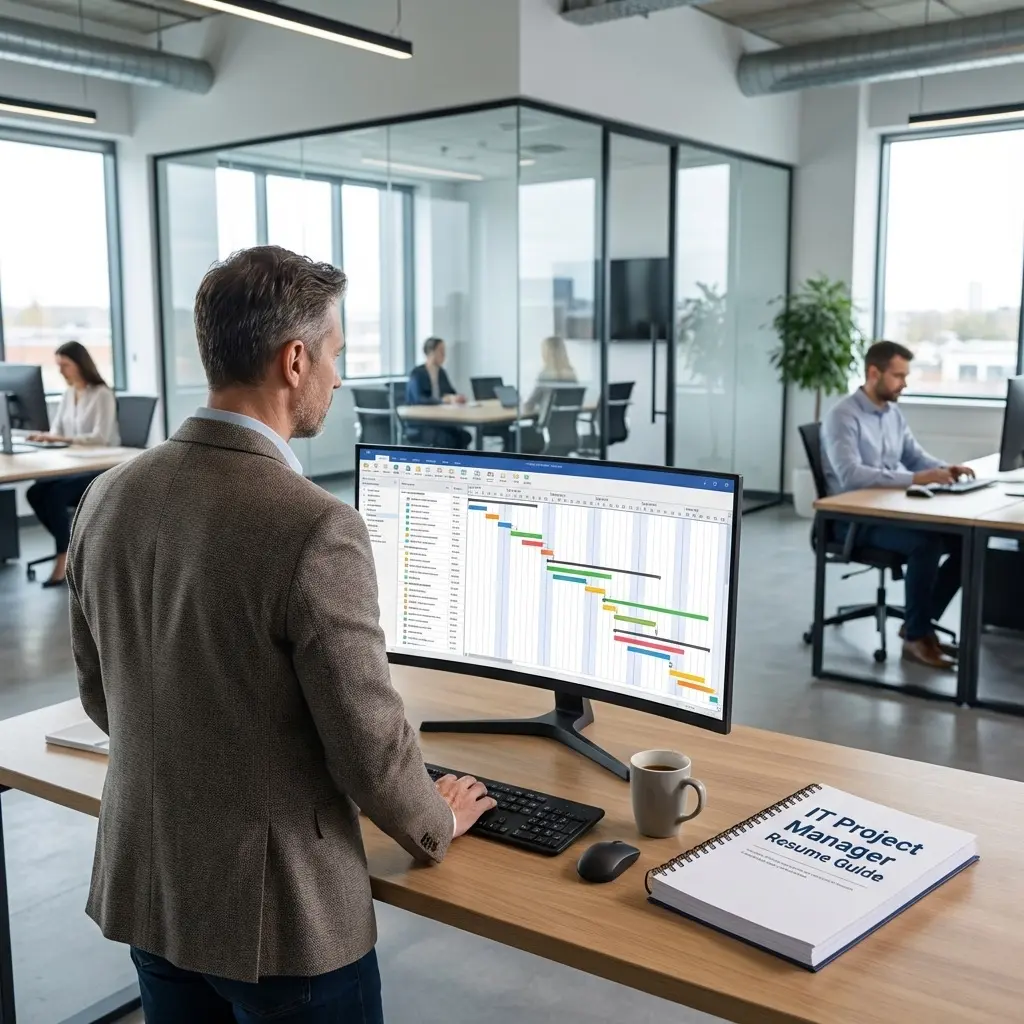 IT project manager resume with delivery and budget metrics