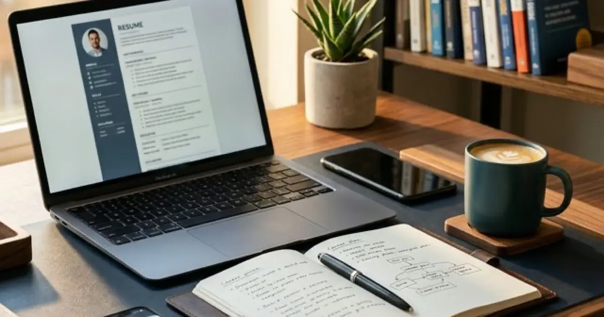 Professional reviewing performance dashboard in a modern contact center environment