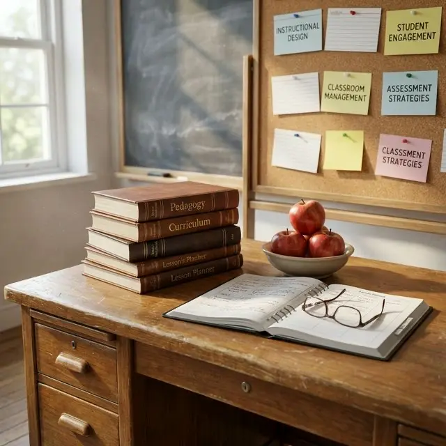 Teacher resume with classroom management and curriculum keywords highlighted