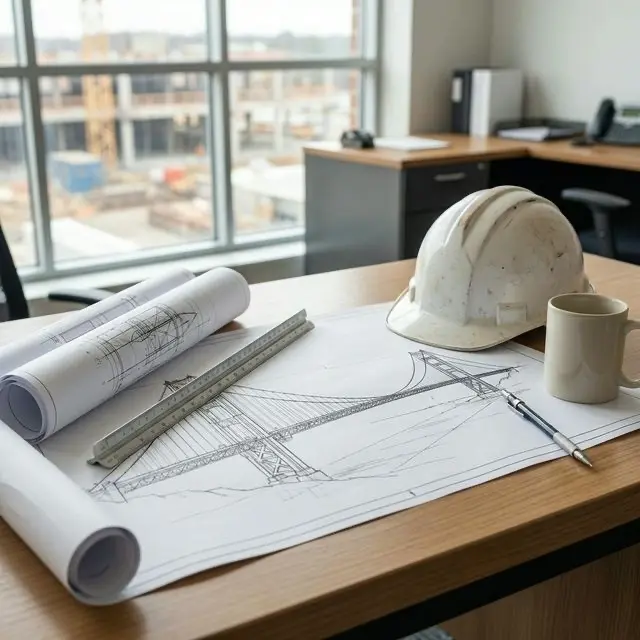 Civil engineer resume with structural design and site development keywords highlighted